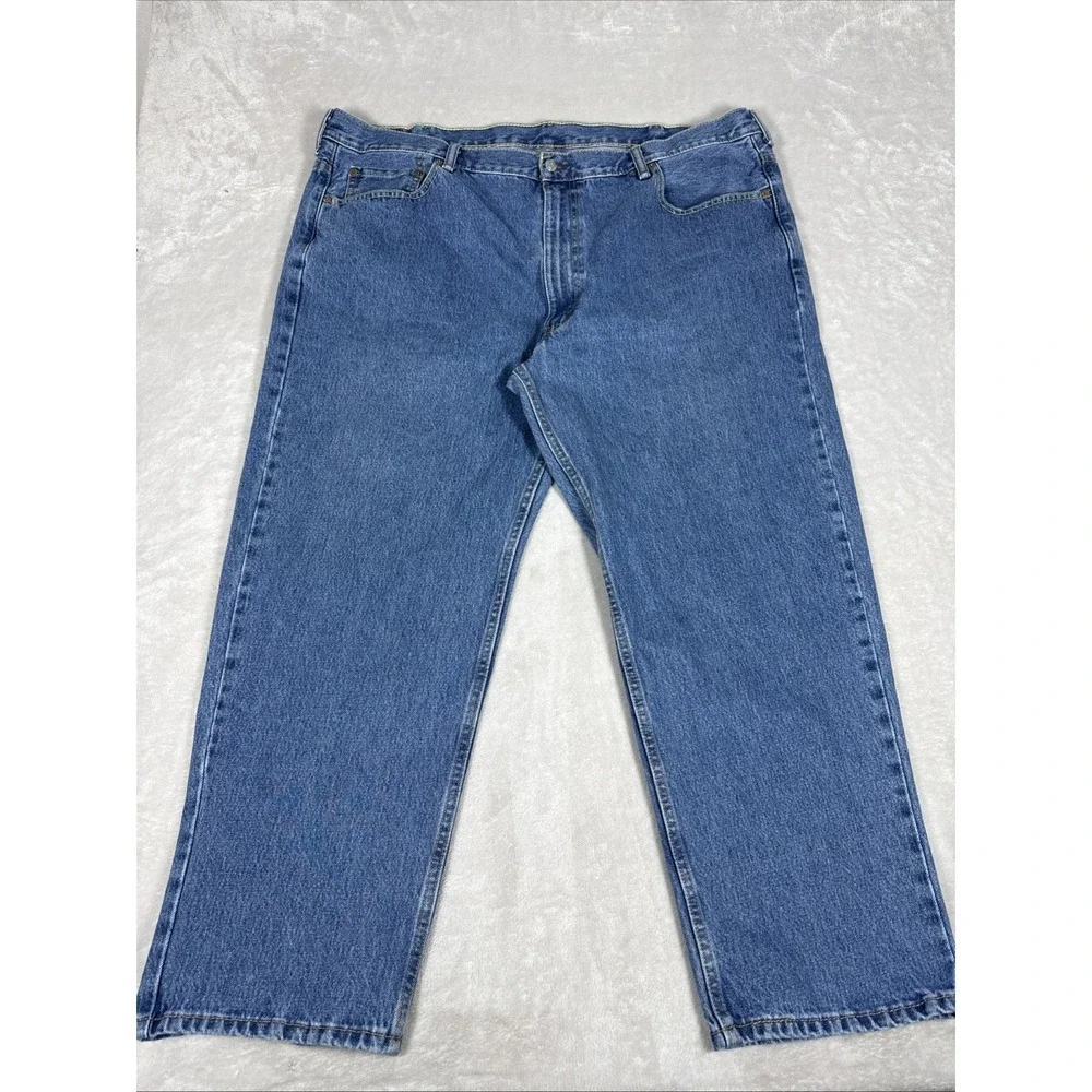 Levi's 550 Relaxed Fit Jeans Med Wash Men's Size 46X29